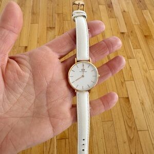 Daniel Wellington White and Rose Gold Watch